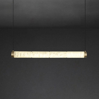 Alabaster Strip Pendant Light