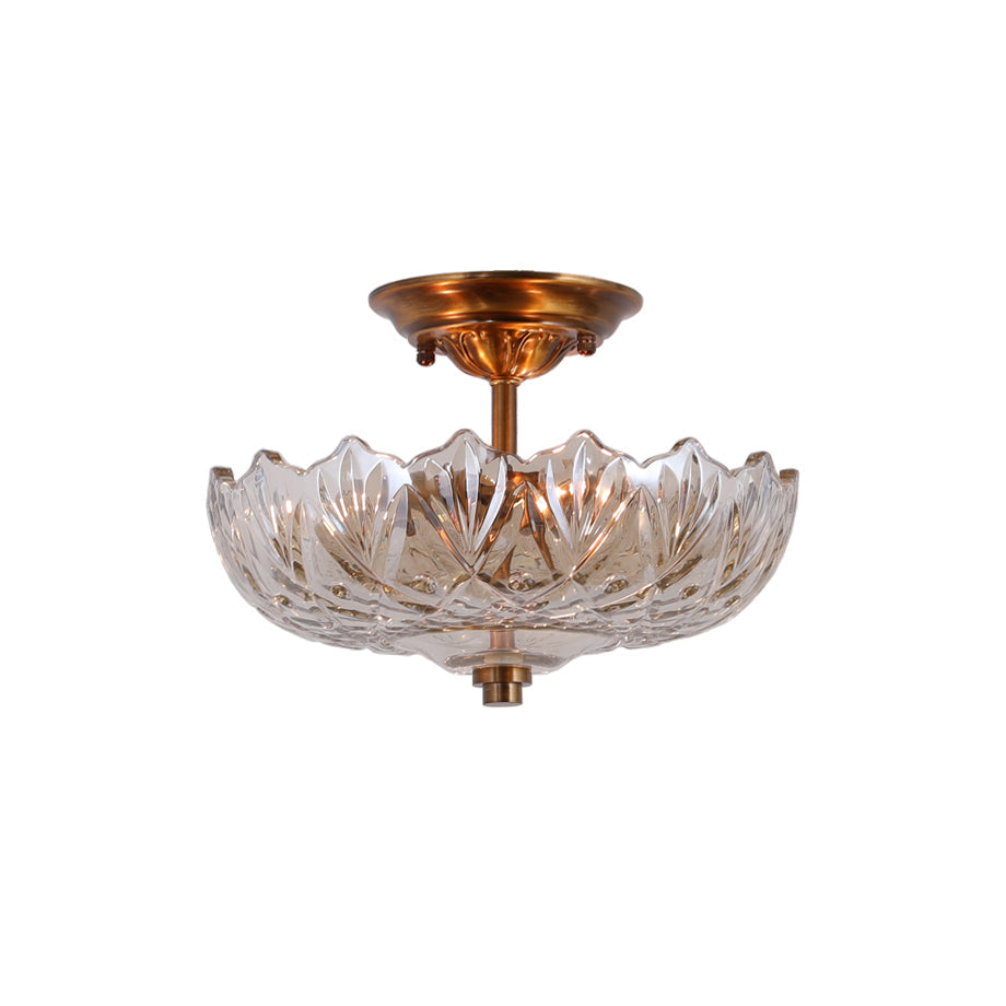 Alaina Glass Ceiling Lamp – Keyming