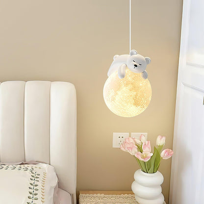 Animal Sleeping Pendant Lamp