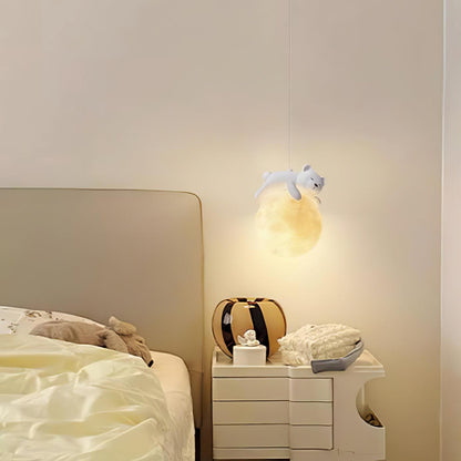 Animal Sleeping Pendant Lamp