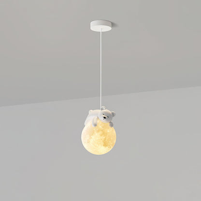 Animal Sleeping Pendant Lamp