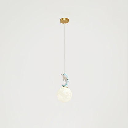 Animal And Moon Pendant Light