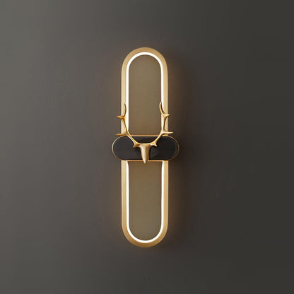Antlers Halo Wall Lamp