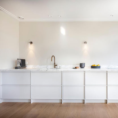 Conical Glass Plug-in Wall Lamp