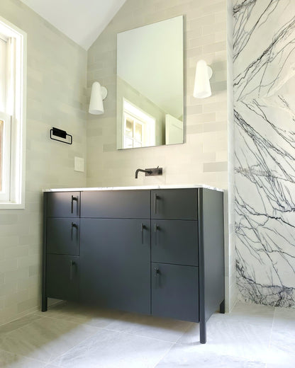 Conical Glass Plug-in Wall Lamp