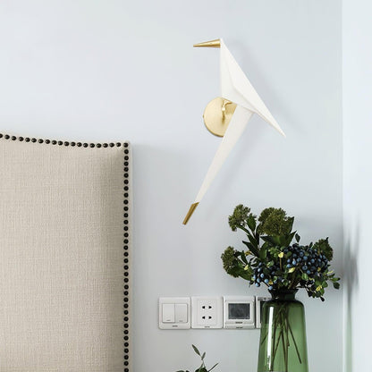 Paper Crane Wall Lamp