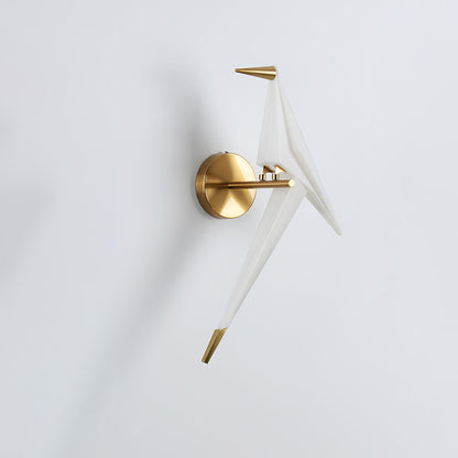 Paper Crane Wall Lamp
