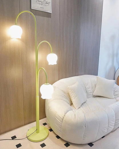 Bell Orchid Floor Lamp