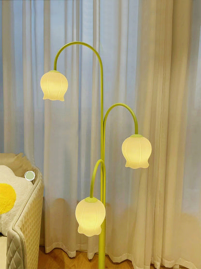 Bell Orchid Floor Lamp