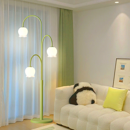 Bell Orchid Floor Lamp