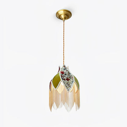 Bette Fringed Pendant Lamp