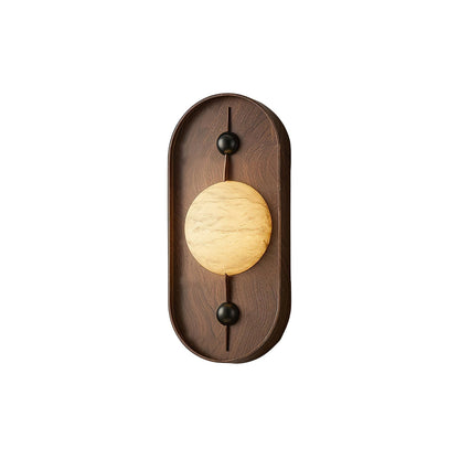 Bezel Alabaster Wall Lamp