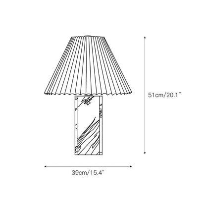 Bianca Marble Table Lamp
