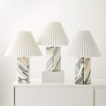 Bianca Marble Table Lamp
