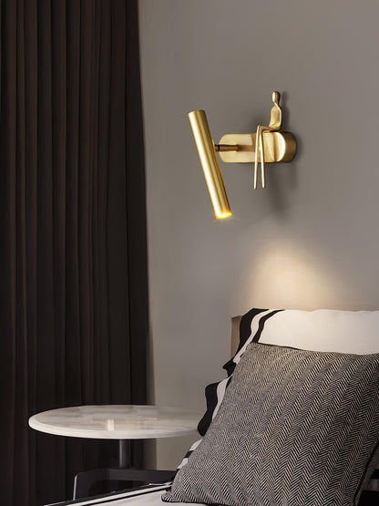 Brass Villain Wall Lamp