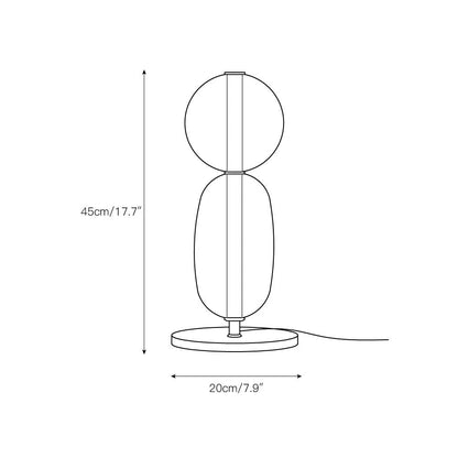 Candied Glass Table Lamp