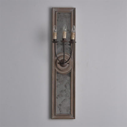 Candle 3-Light Mirrored Sconce