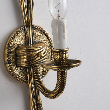 Cast Brass Sconce