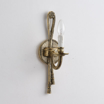 Cast Brass Sconce