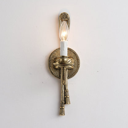 Cast Brass Sconce