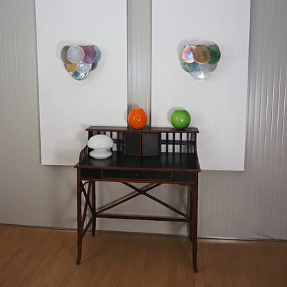 Colorful Murano Disc Wall Lamp