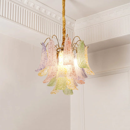 Colorful Murano Glass Chandelier