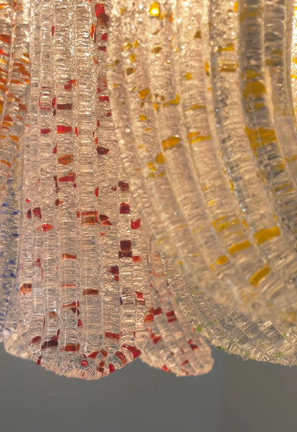 Colorful Murano Glass Chandelier