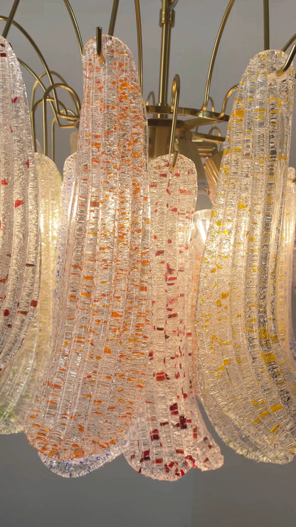 Colorful Murano Glass Chandelier