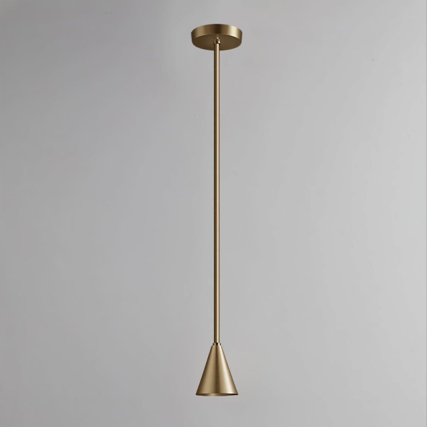 Conica Brass Pendant Light