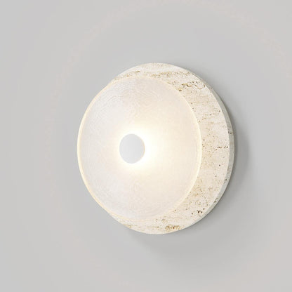 Coral Travertine Wall Lamp