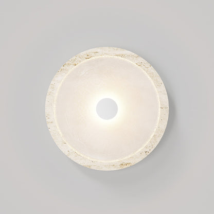 Coral Travertine Wall Lamp