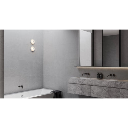 Coral Travertine Wall Lamp