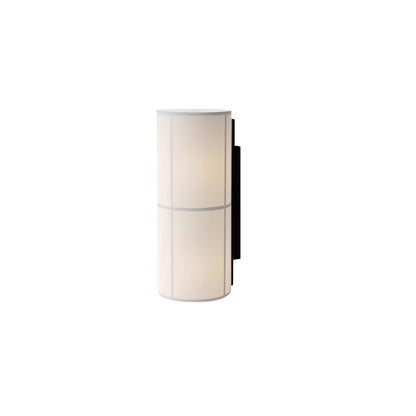 Cylinder Fabric Plug-in Wall Lamp