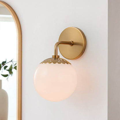 Dewdrop Globe Sconce