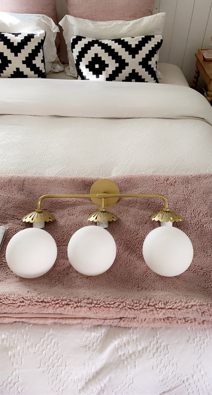 Dewdrop Globe Sconce