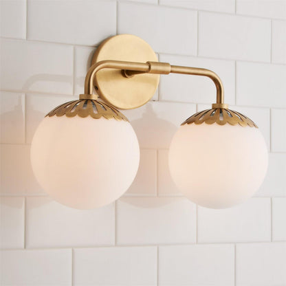 Dewdrop Globe Sconce