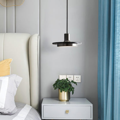 Double Circle Pendant Light