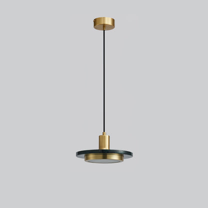 Double Circle Pendant Light