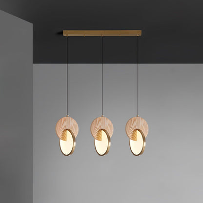 Double Disk Pendant Lamp