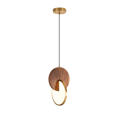 Double Disk Pendant Lamp