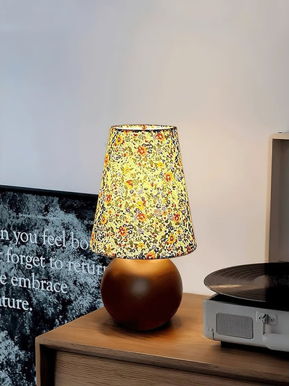 Elara Floral Glow Table Lamp