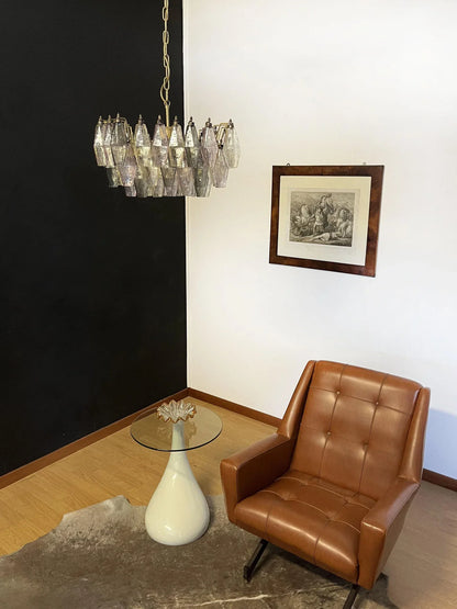 Poliedri Murano Colorful Chandelier