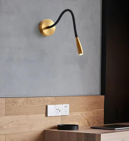 Flexi Hose Plug-in Wall Light