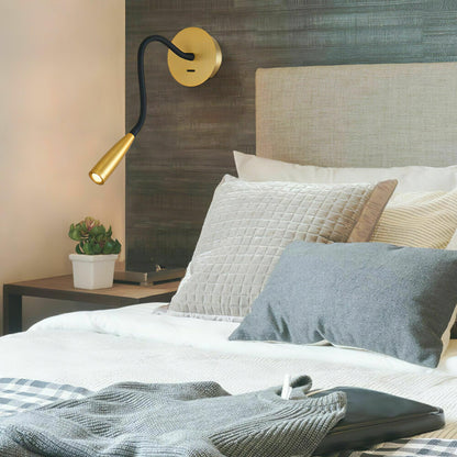 Flexi Hose Plug-in Wall Light