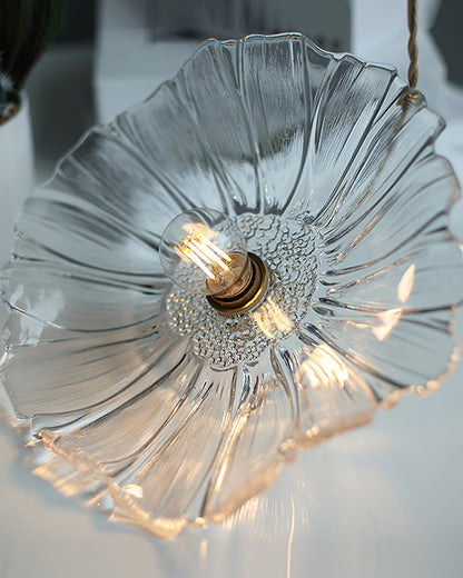 Flower Glass Pendant Lamp