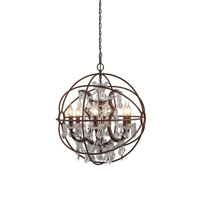 Foucault Single Orb Pendant Lamp
