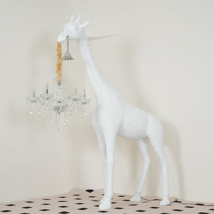 Giraffe Sculpture Floor Lamp