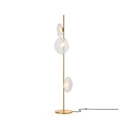 Glass Petals Floor Lamp