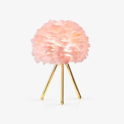 Goose Feather Table Lamp