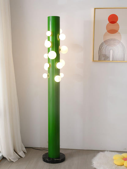 Green Apes Floor Lamp